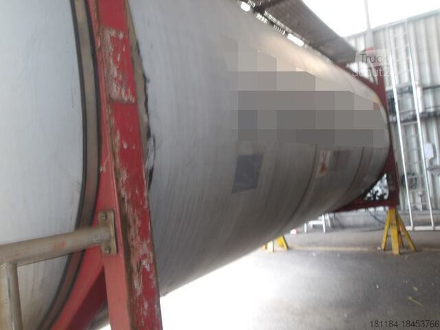 Conteneur-citerne Van Hool 29.500 Liter Druckluftleitung ADR 8/26