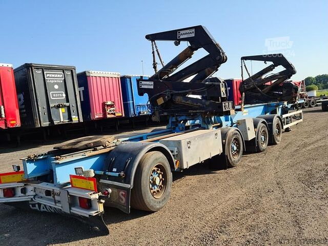 Sivukuormaaja HAMMAR 195D SIDELOADER 4 AXLE 2E TRAILER CONNECTION 36...