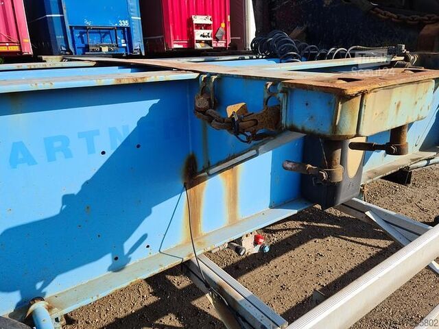 Zijlader HAMMAR 195D SIDELOADER 4 AXLE 2E TRAILER CONNECTION 36...