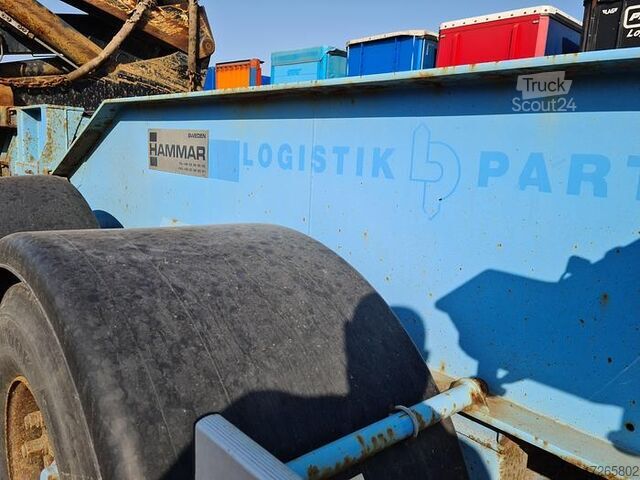 Zijlader HAMMAR 195D SIDELOADER 4 AXLE 2E TRAILER CONNECTION 36...