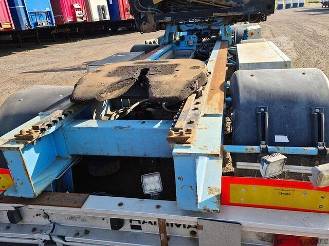 Zijlader HAMMAR 195D SIDELOADER 4 AXLE 2E TRAILER CONNECTION 36...