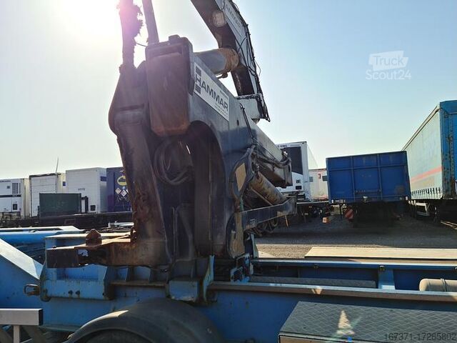 Zijlader HAMMAR 195D SIDELOADER 4 AXLE 2E TRAILER CONNECTION 36...
