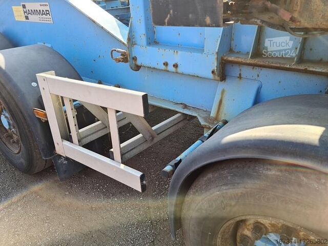 Zijlader HAMMAR 195D SIDELOADER 4 AXLE 2E TRAILER CONNECTION 36...