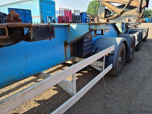 Zijlader HAMMAR 195D SIDELOADER 4 AXLE 2E TRAILER CONNECTION 36...