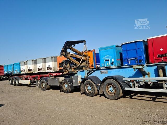 Zijlader HAMMAR 195D SIDELOADER 4 AXLE 2E TRAILER CONNECTION 36...