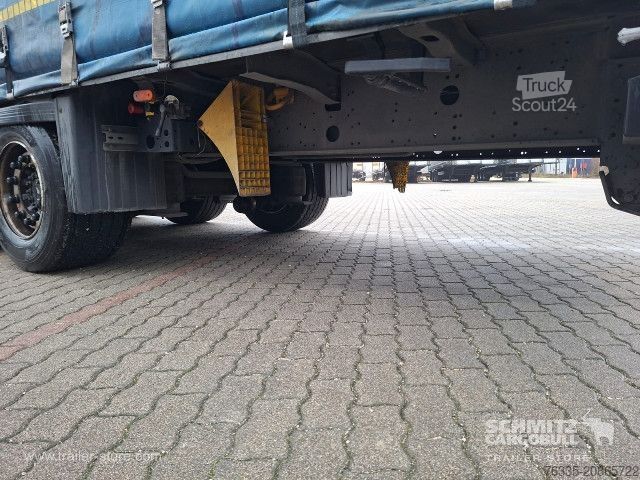 Brandalı açık yarı römork Schmitz Cargobull Curtainsider Mega