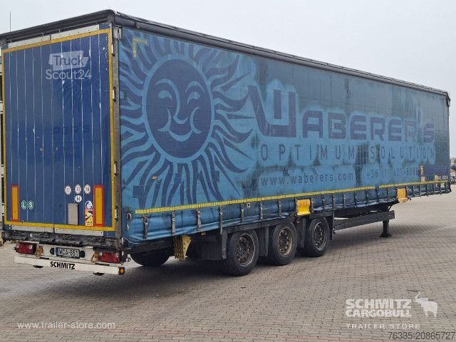 Brandalı açık yarı römork Schmitz Cargobull Curtainsider Mega