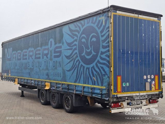 Brandalı açık yarı römork Schmitz Cargobull Curtainsider Mega