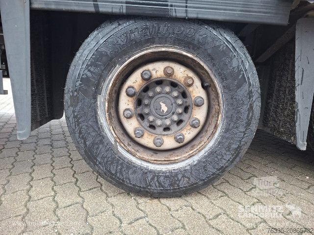 Brandalı açık yarı römork Schmitz Cargobull Curtainsider Mega