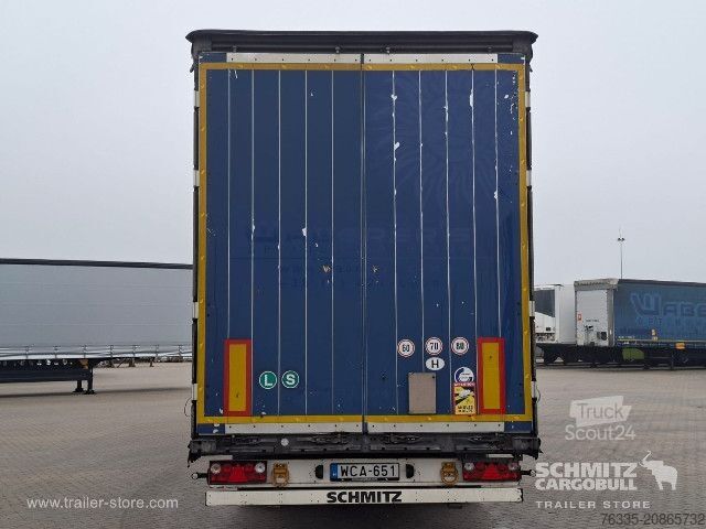 Brandalı açık yarı römork Schmitz Cargobull Curtainsider Mega