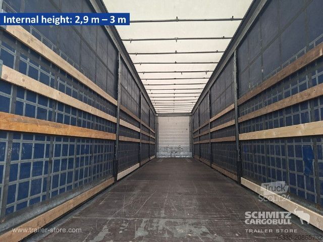 Brandalı açık yarı römork Schmitz Cargobull Curtainsider Mega