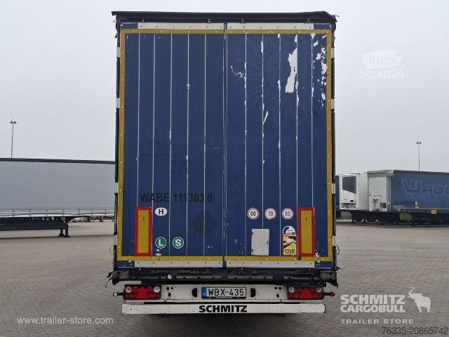 Brandalı açık yarı römork Schmitz Cargobull Curtainsider Mega