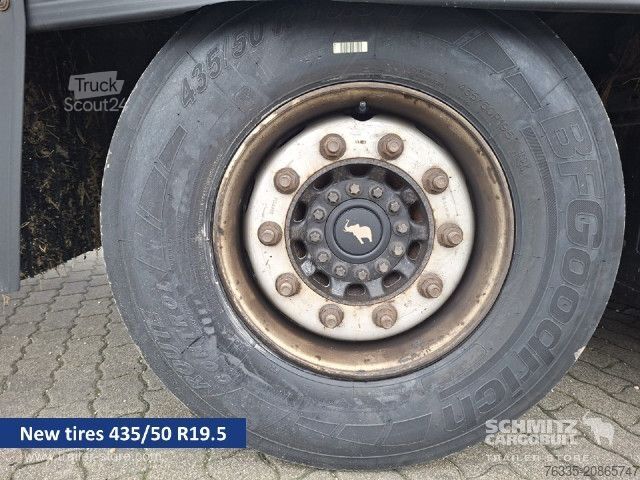 Brandalı açık yarı römork Schmitz Cargobull Curtainsider Mega