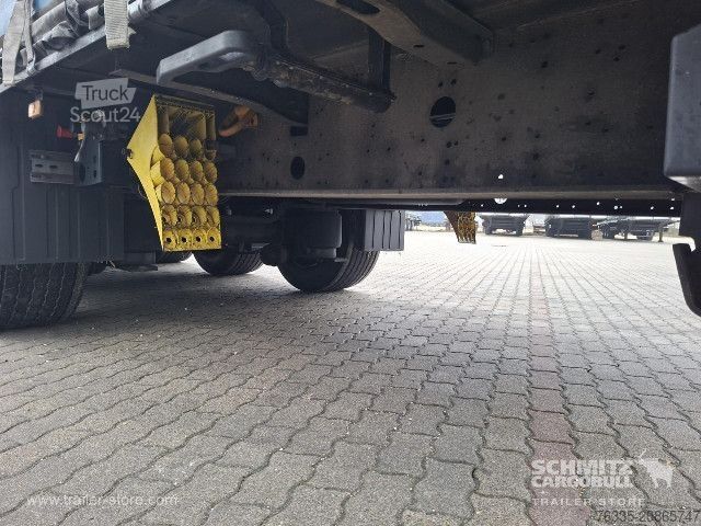 Brandalı açık yarı römork Schmitz Cargobull Curtainsider Mega