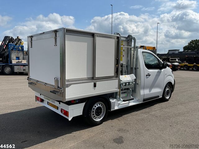 Vehículo de recogida de basuras Peugeot E-Expert 100% elektrisch kippende zijlader