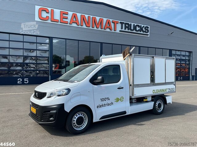 Vehículo de recogida de basuras Peugeot E-Expert 100% elektrisch kippende zijlader