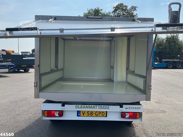 Vehículo de recogida de basuras Peugeot E-Expert 100% elektrisch kippende zijlader