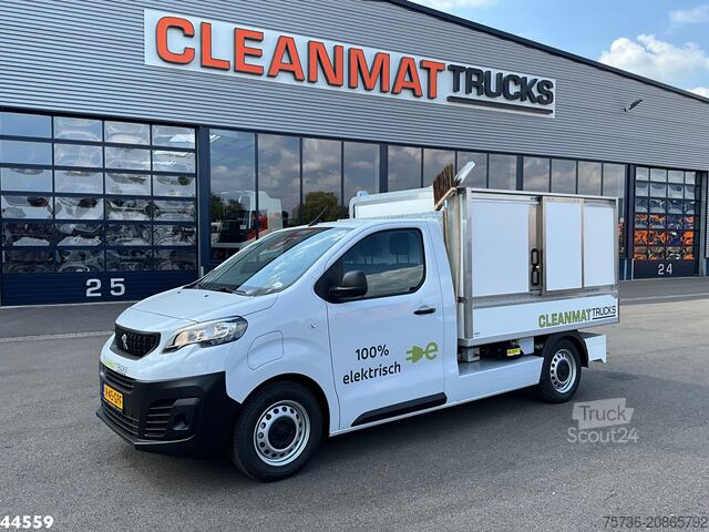 Vehículo de recogida de basuras Peugeot E-Expert 100% elektrisch kippende zijlader
