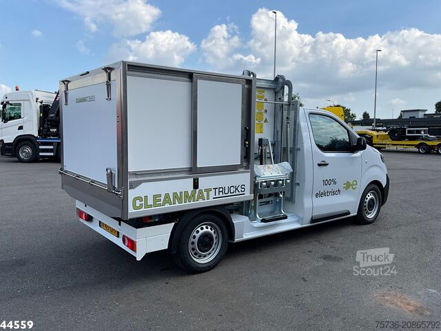 Vehículo de recogida de basuras Peugeot E-Expert 100% elektrisch kippende zijlader