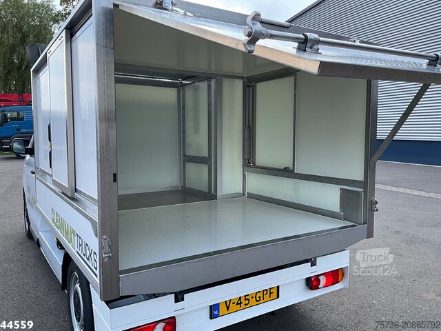 Vehículo de recogida de basuras Peugeot E-Expert 100% elektrisch kippende zijlader