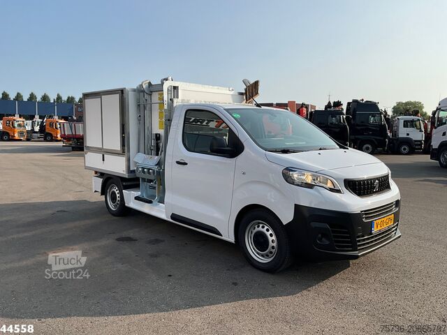 Refuse collection vehicle Peugeot E-Expert 100% elektrisch kippende zijlader