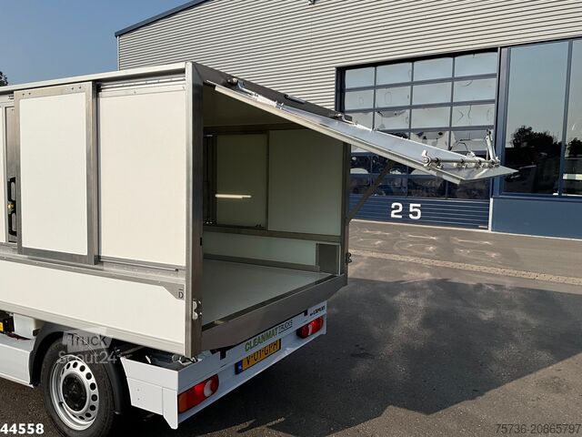 Refuse collection vehicle Peugeot E-Expert 100% elektrisch kippende zijlader