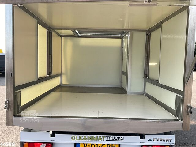 Refuse collection vehicle Peugeot E-Expert 100% elektrisch kippende zijlader