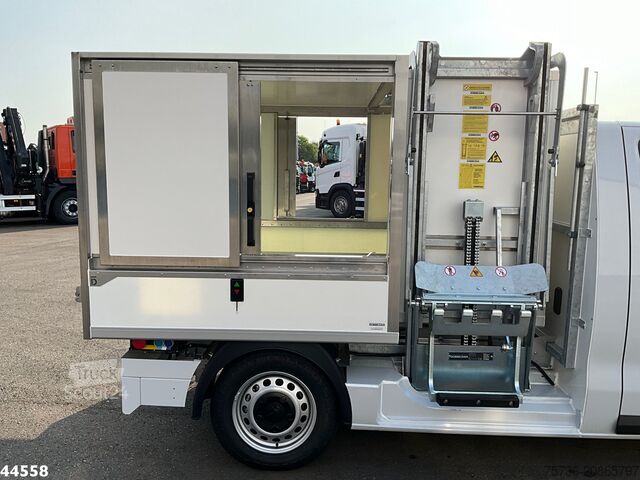 Refuse collection vehicle Peugeot E-Expert 100% elektrisch kippende zijlader