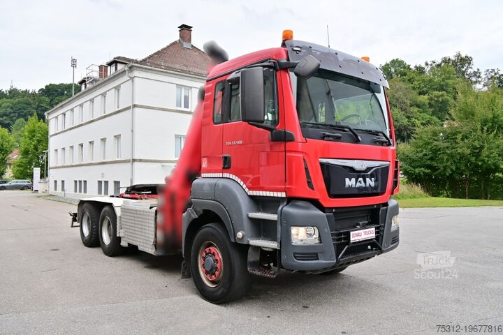 Kuorma-auton runko MAN TGS33.500 E6 6x6 Hydrodrive Allrad Pritarder