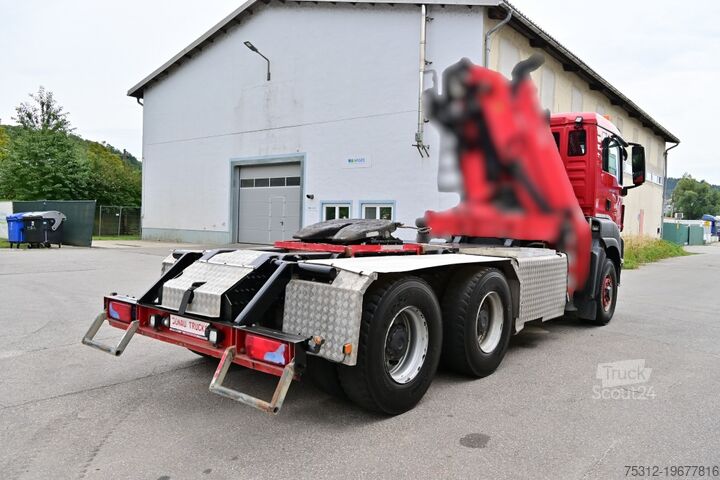 Șasiu de camion MAN TGS33.500 E6 6x6 Hydrodrive Allrad Pritarder