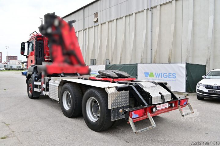 Șasiu de camion MAN TGS33.500 E6 6x6 Hydrodrive Allrad Pritarder