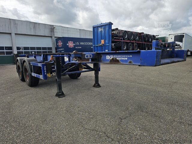 نقل الحاويات MKF METALLBAU CS 20 -20 FOOT- CONTAINER CHASSIS -HEAVY DUTY- ...