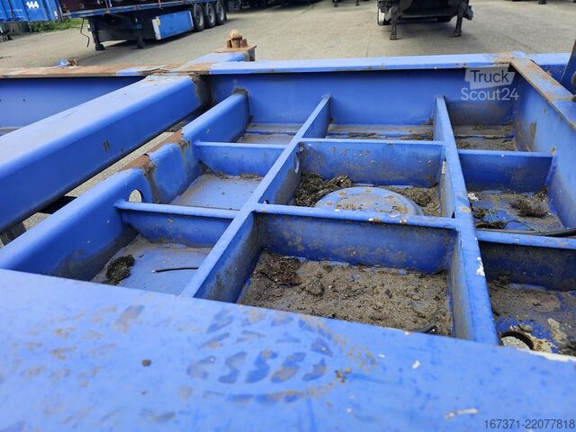 نقل الحاويات MKF METALLBAU CS 20 -20 FOOT- CONTAINER CHASSIS -HEAVY DUTY- ...