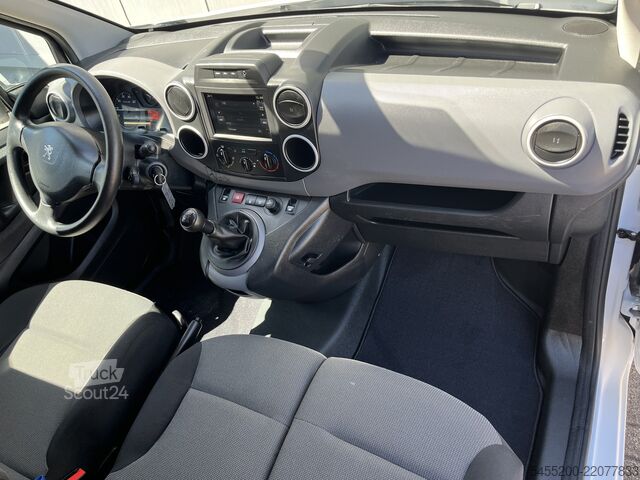 Camioneta familiar de techo alto Peugeot Partner 120 1.6 BlueHDi Airco Cruise controle T...