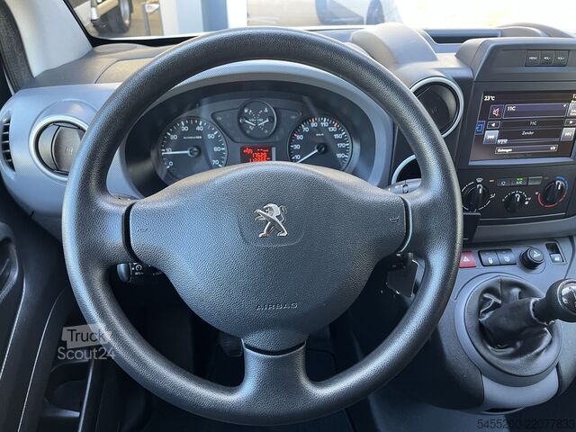 Camioneta familiar de techo alto Peugeot Partner 120 1.6 BlueHDi Airco Cruise controle T...