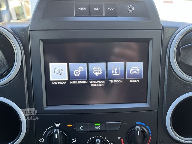 Camioneta familiar de techo alto Peugeot Partner 120 1.6 BlueHDi Airco Cruise controle T...