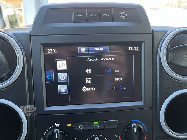 Camioneta familiar de techo alto Peugeot Partner 120 1.6 BlueHDi Airco Cruise controle T...