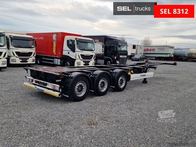 Polpriklopnik za zamenljive nadgradnje KRONE SD / Lift / Multi / Teleskop / 11.035-12.640