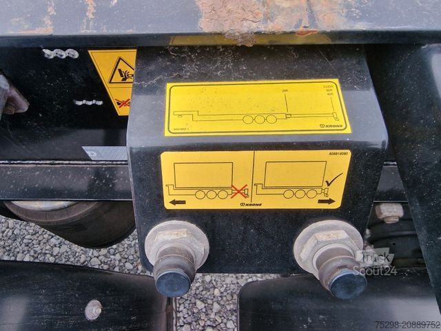 Polpriklopnik za zamenljive nadgradnje KRONE SD / Lift / Multi / Teleskop / 11.035-12.640