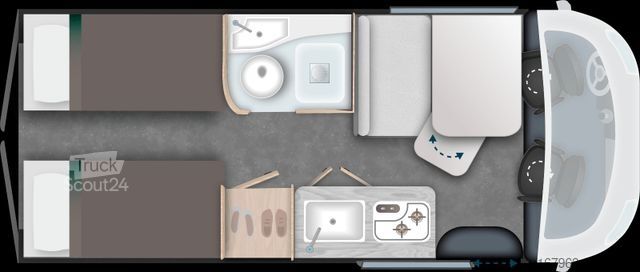 Camping-car CHAUSSON V697 First Line `26