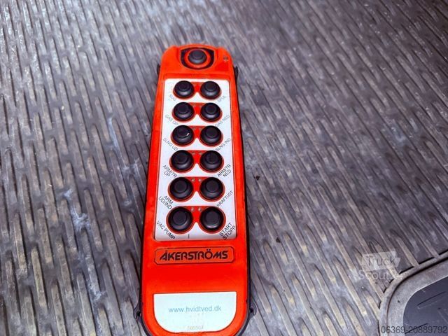 Vacuum tank truck SCANIA P410 6x2*4 JHL Hvidtved Larsen Flexline 312 ADR