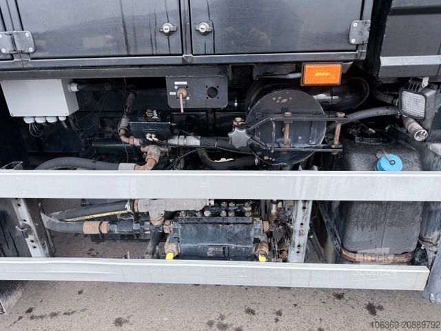 Vacuum tank truck SCANIA P410 6x2*4 JHL Hvidtved Larsen Flexline 312 ADR