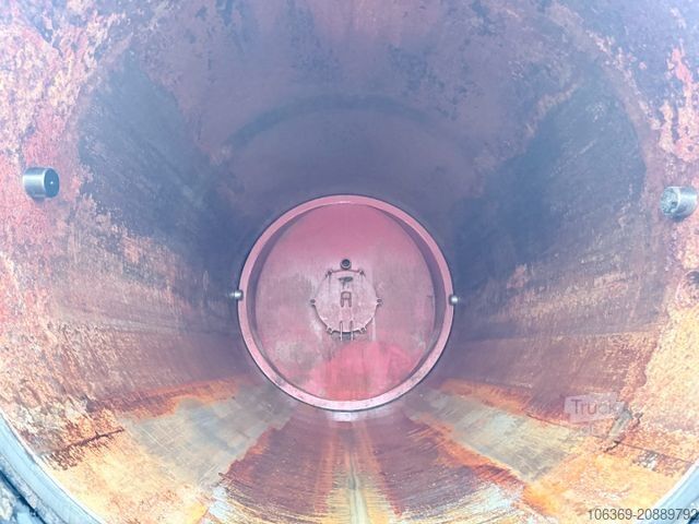 Vacuum tank truck SCANIA P410 6x2*4 JHL Hvidtved Larsen Flexline 312 ADR