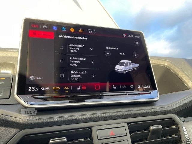 Furgonetka pick-up MAN TGE 3.180 Pritsche DOKA MR STANDHZ AHK KAMERA