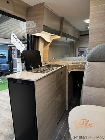 Obytný vůz FORSTER Livin Up Pro FV 599 EBL RFK Combi4 Fahrassistens