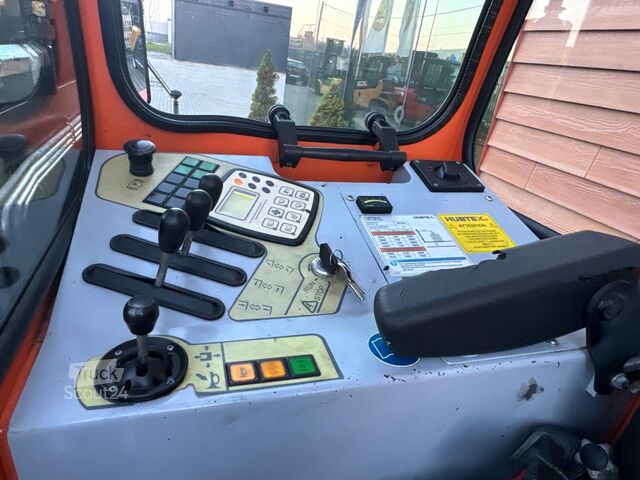 4-vejs gaffeltruck Combilift Hubtex DQ45/Only 3309 h/ Reach forks