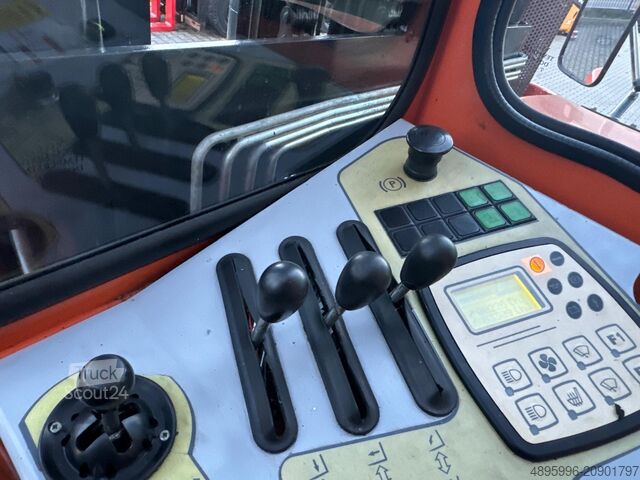 4-vejs gaffeltruck Combilift Hubtex DQ45/Only 3309 h/ Reach forks