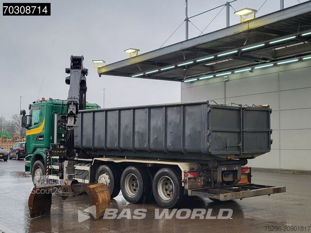 Basculantă cu macara Scania R440 8X2 Palfinger Q150Z82 Kran Crane Bevako ca...