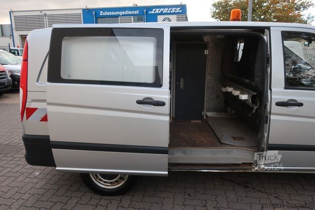 Ploščati dostavnik MERCEDES-BENZ Vito Kasten 111 CDI lang/Klima/AHK/FN: A45