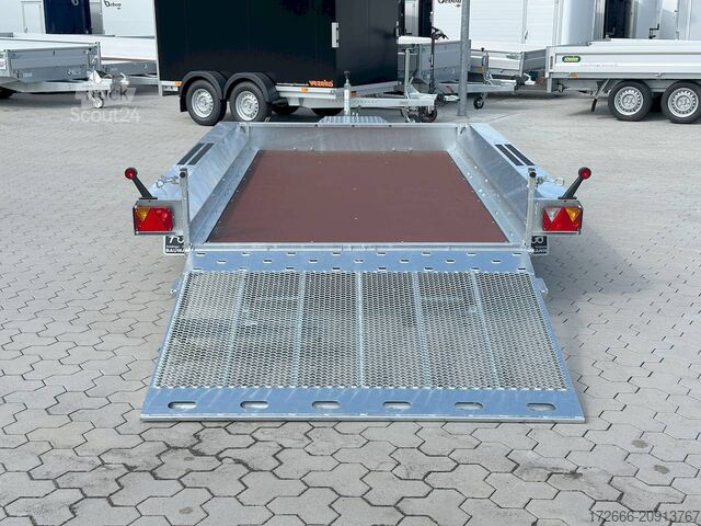 Utilaje de construcții Martz BAU-3 350/2 S 2,7T 350X182CM 2700KG BAUMASCHINENANHÄNGER